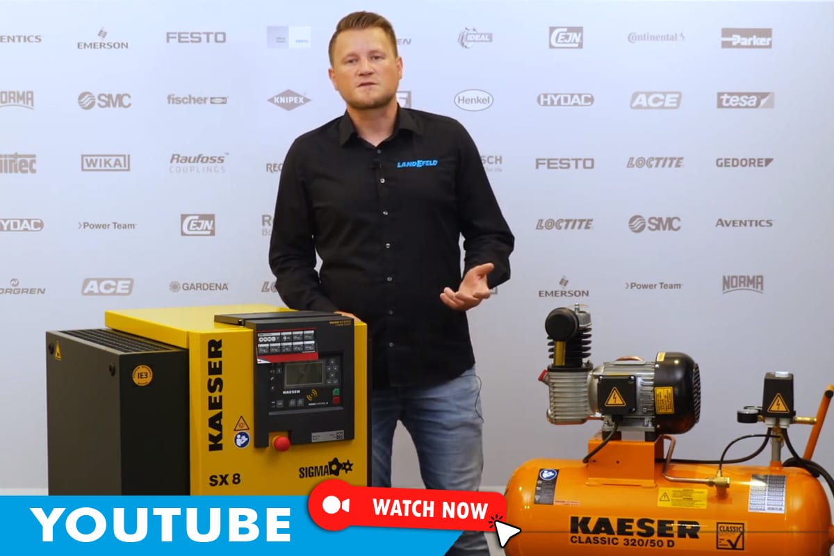 Kolbenkompressor vs Schraubenkompressor