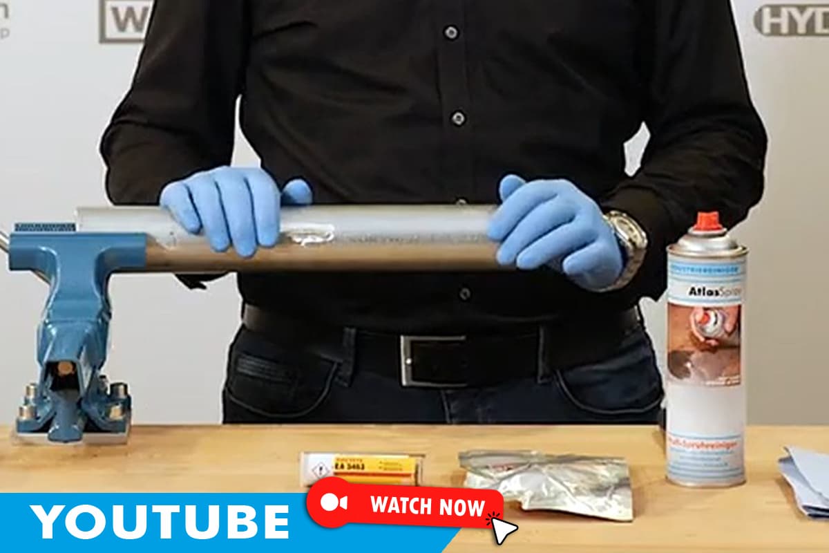Mit dem Pipe-Repair-Kit von Loctite Leckagen an Rohrleitungen abdichten!