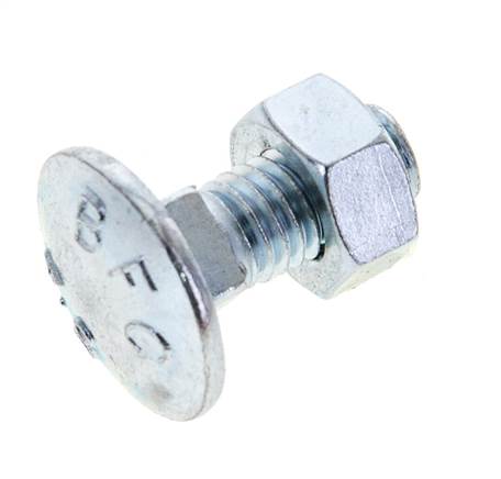 REYHER Flachrundschraube DIN 603 Vierkantansatz M8x30 8.8 galv.verz. 200St. ab 17,67 € (August 2026) | Vergleiche 9 Angebote auf