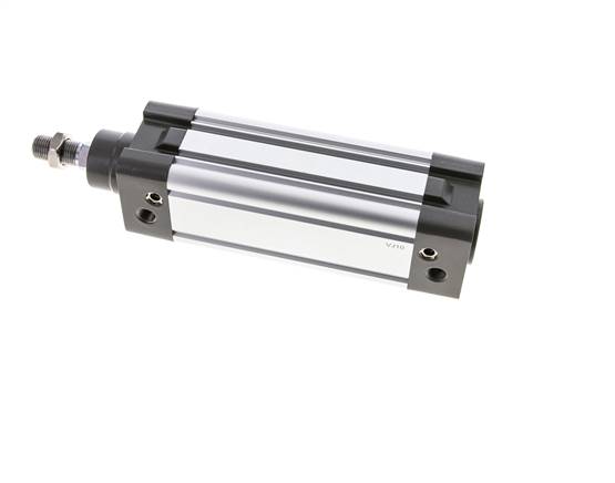 Heschen Pneumatikzylinder TN16-50 - Doppelstabiger Luftzylinder Mit Magnet