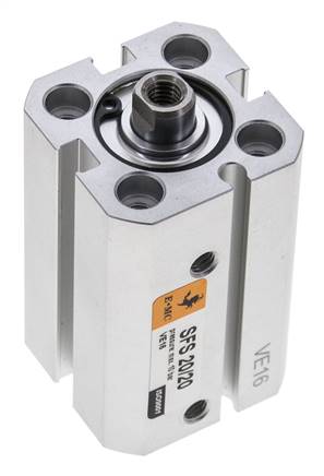 Produktbild von ISO 21287 Pneumatikzylinder – Doppeltwirkend, Kolben 32mm, Hub 5–200 Mm Von EMC