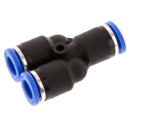 IQS Gerade Steckverbindung 8 Mm – Verzinntes Messing, NBR Dichtung, Für Druckluft Bis 20 Bar
