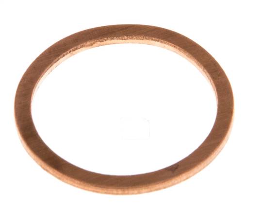 Kupferring 30 x 25 x 2mm Ring CU DIN 7603 A, Kupfer, Dichtringe