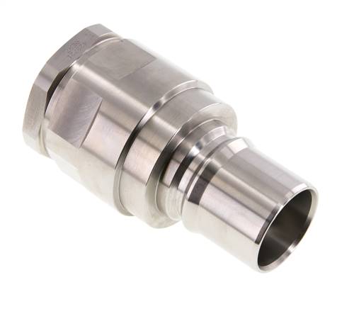 Hydraulik-Schnellkupplung ISO B – 1/4 Zoll BSP, Edelstahl 316 Mit Viton-Dichtung (Delta-P)