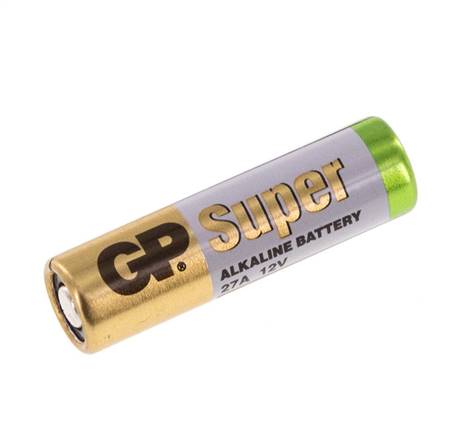 GP Batteries Batterie 27 A, 1 Stk., Alkaline (BAT27AAL) - Landefeld -  Pneumatik - Hydraulik - Industriebedarf