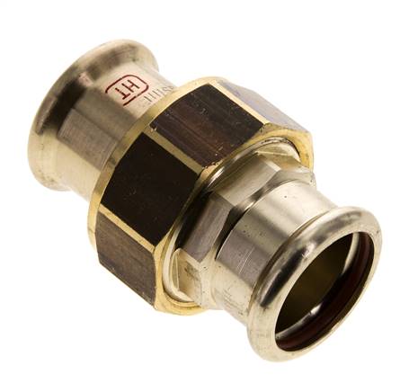 Produktbild von Kupfer Reduzierkupplung 54 Mm Auf 19 Mm – Innengewinde, Lötverbindung, Für Wasser, Gas & Öl, Sanitärfitting Aus TP2 Kupfer