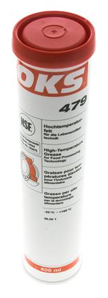 OKS OKS 479 - Hochtemperaturfett (NSF H1), 400 ml Kartusche