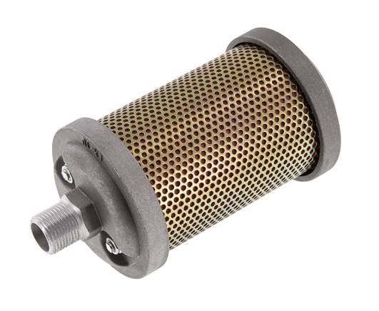 Hochleistungs-Schalldämpfer G 3/8 (PN 10 bar) (SDH38E) - - Pneumatik - Hydraulik - Industriebedarf Hochleistungs-Schalldämpfer G 3/8 (PN 10 bar) (SDH38E) - - Pneumatik - Hydraulik - Industriebedarf