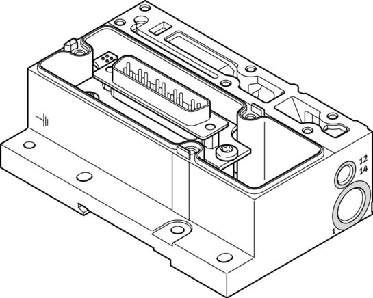 Exemplarische Darstellung: VMPA1-MPM-EPL-E (540893)   &   VMPA1-MPM-EPL-G (540894)   &   VMPA1-MPM-EPL-GU (540896)  & ...
