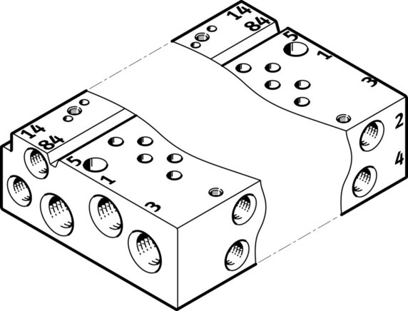 Exemplarische Darstellung: VABM-L1-10AW-M7-2 (566546)   &   VABM-L1-10AW-M7-4 (566548)   &   VABM-L1-10AW-M7-9 (566553)  & ...