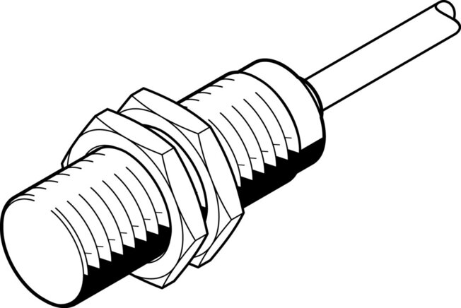 Exemplarische Darstellung: SIEF-M18B-PS-K-L (553546)   &   SIEF-M18B-NS-K-L (553548)