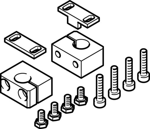 Exemplarische Darstellung: DASI-B13-40-S8 (1435232)   &   DASI-B13-50-S8 (1435233)   &   DASI-B13-63-S8 (1435234)  & ...
