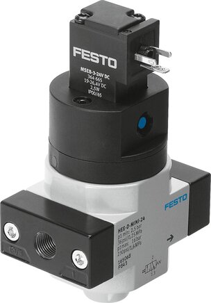 Exemplarische Darstellung: HEE-1/8-D-MINI-24 (165068)   &   HEE-1/4-D-MINI-24 (165071)   &   HEE-3/8-D-MINI-24 (165074)  & ...