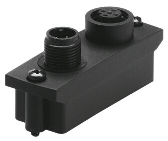 Exemplarische Darstellung: FBA-2-M12-5POL (525632)   &   FBA-2-M12-5POL-RK (533118)