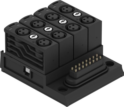 Exemplarische Darstellung: VAEM-XA-E-8E-N-V (8196632)   &   VAEM-XA-E-8E-P-V (8196633)