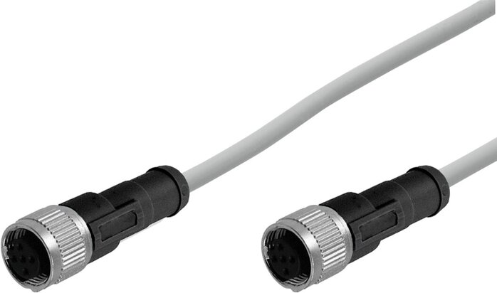 Exemplarische Darstellung: NEBS-M12G12-KS-0.5-SM12G12 (3056124)   &   NEBS-M12G12-KS-2-SM12G12 (3058527)
