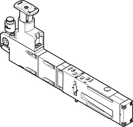 Exemplarische Darstellung: VABF-S4-2-R2C2-C-10E (560763)   &   VABF-S4-2-R2C2-C-6E (560765)   &   VABF-S4-2-R6C2-C-10E (560775)  & ...