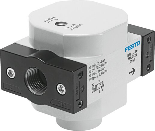 Exemplarische Darstellung: HEL-1-D-MAXI (165083)   &   HEL-1-D-MAXI-NPT (173923)   &   HEL-1/2-D-MAXI (186522)  & ...