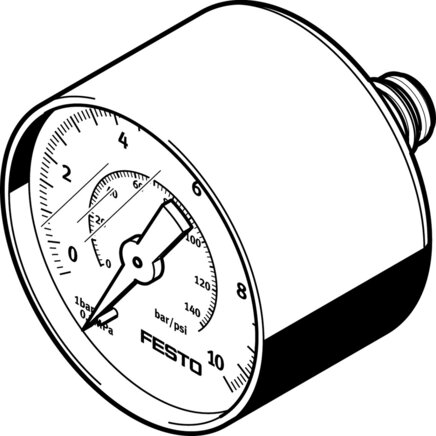 Voorbeeldig Afbeelding: PAGN-40-10-R18-1.6 (2849914)   &   PAGN-40-10-P10 (548009)