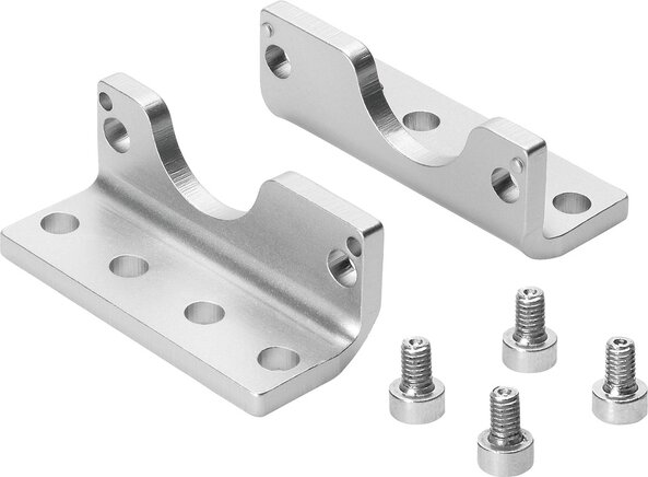 Baomain CB-32 Flansch Für Pneumatik Zylinder - Fußbefestigung SC 32 - 218g