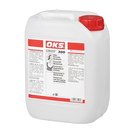 Principskitse: OKS 300, MoS2-mineraloliekoncentrat