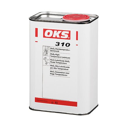 Principskitse: OKS 310, MoS2-højtemperatur-smøreolie