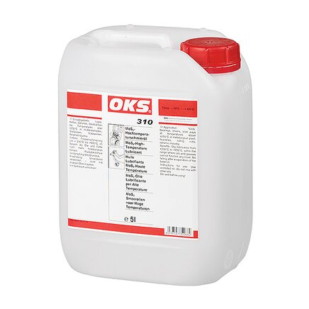Exemplary representation: OKS 310, MoS2 high-temperature lubricating oil