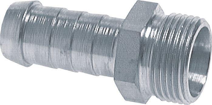 Exemplary representation: Male thread hose nipple 24° cone (cutting ring fitting)