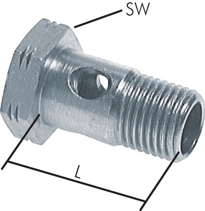 Zgleden uprizoritev: Banjo bolt (single), DIN 7643 A