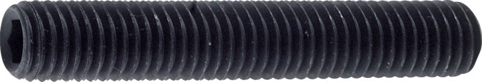 Zgleden uprizoritev: Grub screw DIN 913 / ISO 4026 (black steel)