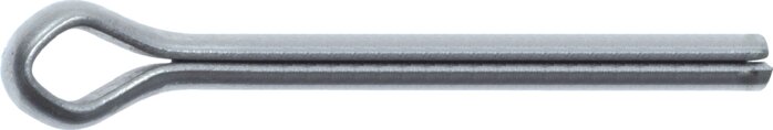 DIN 94 ISO 1234 Splinte  Stecker  4,0 x 25 mm in Stahl verzinkt  50 Stück