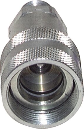 Principskitse: Hydraulisk skruekobling ISO 14540 (muffe)