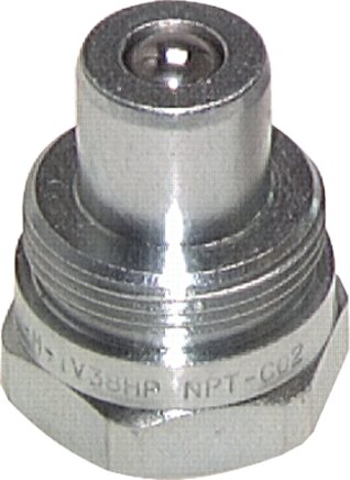 Exemplary representation: Hydraulic screw coupling ISO 14540 (plug)