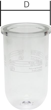 Exemplarische Darstellung: Ersatz-Behälter für Öler - Mini & Standard, Typ BDO 33