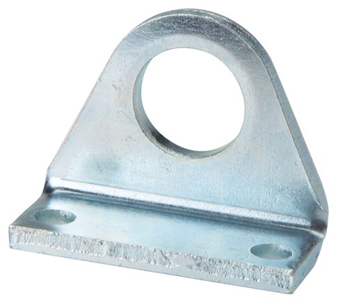 Zgleden uprizoritev: Foot attachment (front or rear), galvanised steel