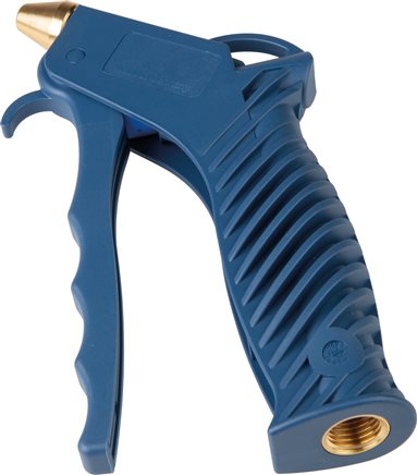 Exemplary representation: Plastic blowgun with short nozzle