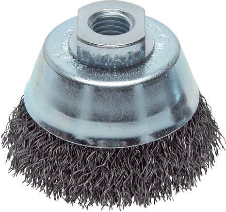 Zgleden uprizoritev: Cup brush (steel wire crimped)