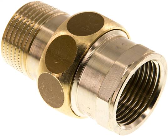 Verschraubungen mit Innen- und Außengewinde - konisch dichtend, bis 25