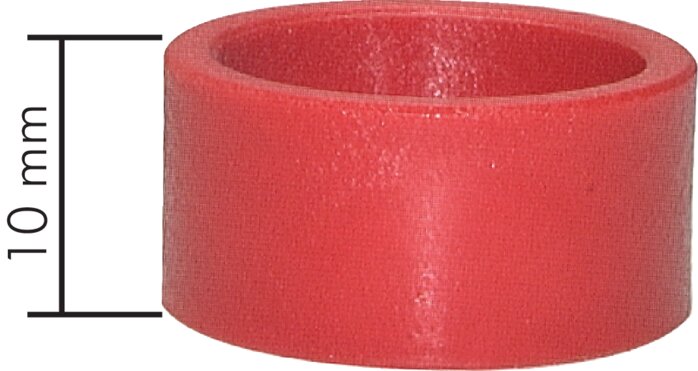 Exemplary representation: Spacer sealing ring (10 mm)