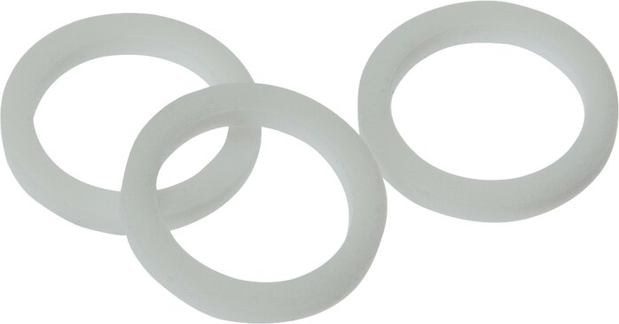 Dichtring aus PTFE für Gewinde G 3/8 (DR38TE) - Landefeld