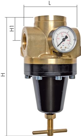 Zgleden uprizoritev: High-pressure pressure regulator - Standard-HD