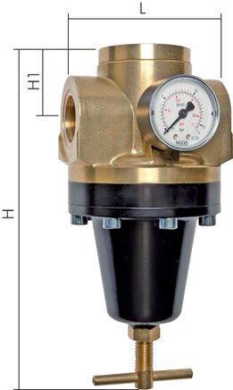 Exemplary representation: High-pressure pressure regulator - Standard-HD