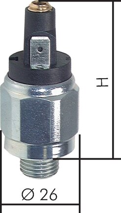 Exemplaire exposé: pressostat