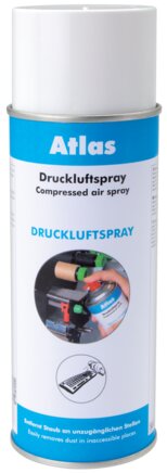 Exemplary representation: Compressed air spray (spray can)