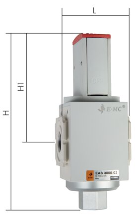 Príklady vyobrazení: Uzavírací ventil pro údržbárské prístroje Eco-Line