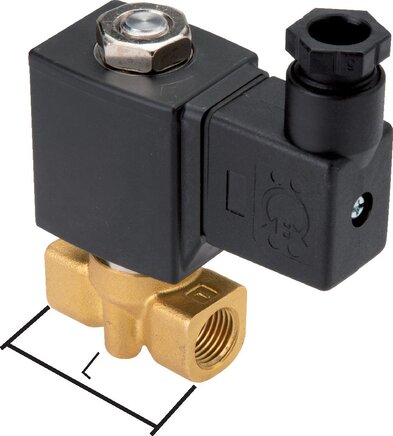 Zgleden uprizoritev: 2/2-directional solenoid valve (G 1/8" & G 1/4")