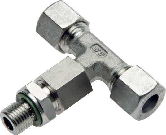 Exemplary representation: Adjustable T-screw-in fitting, metric, 1.4571