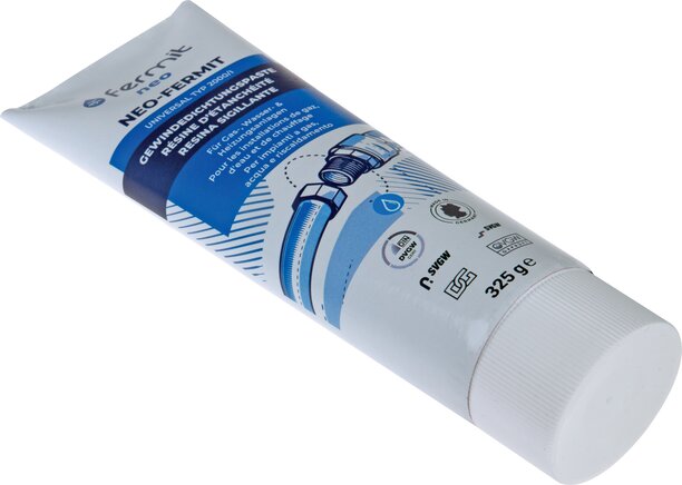 Exemplarische Darstellung: Dichtungspaste für Hanf- oder Flachseindichtung, neo-fermit, 325g Tube