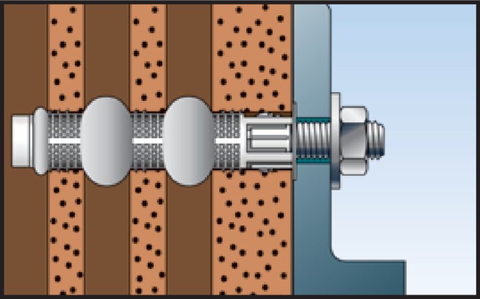 Application examples: Fischer anchor sleeve for injection mortar application