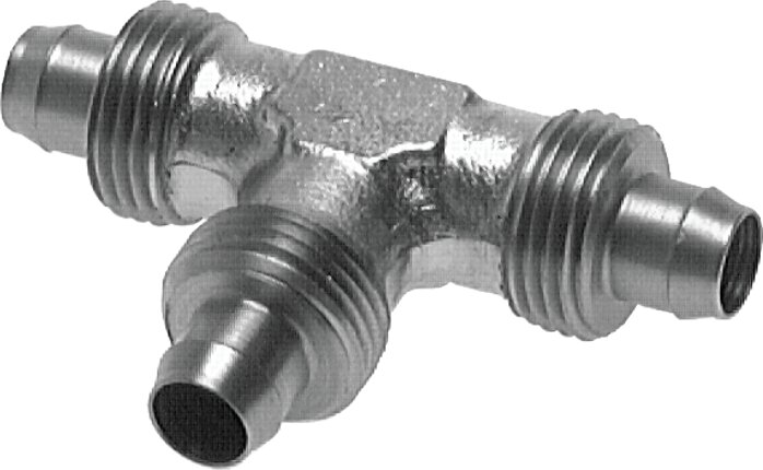 Exemplary representation: CK-T screw connection, without nut, cylindrical thread, 1.4571